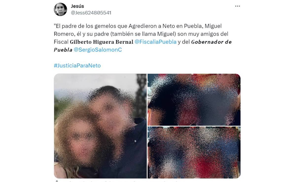 ¿Son amigos el fiscal de Puebla y los padres de agresores de Ernesto Calderón? Esto dice la Fiscalía