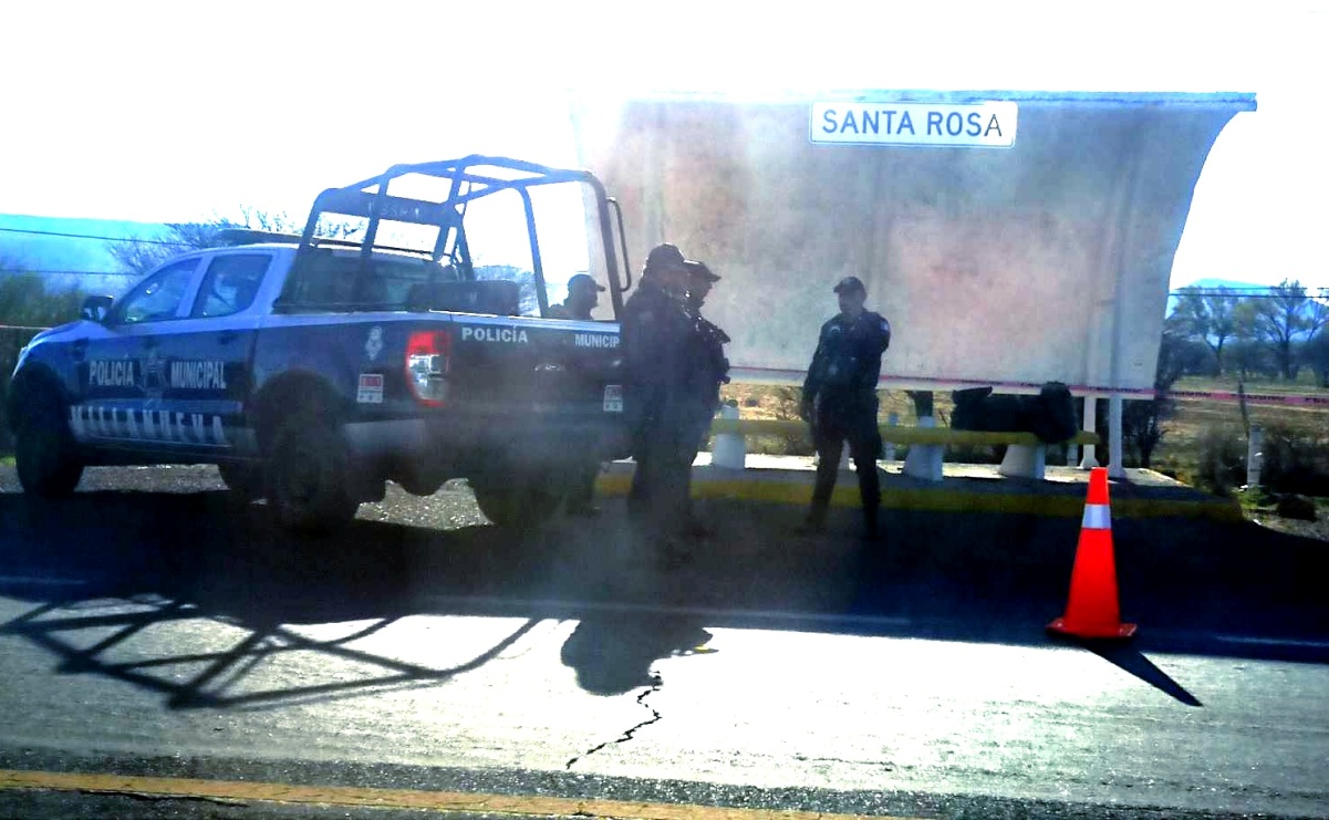Reportan enfrentamiento y hallan bolsas con restos humanos en Villanueva, Zacatecas