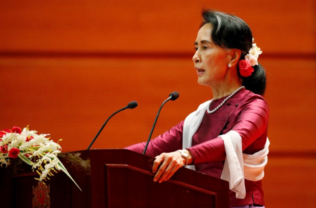 Aung San Suu Kyi breaks her silence on the Rohingya crisis