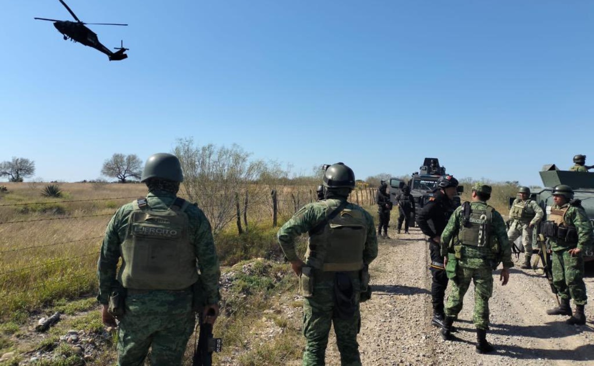 Llegan a Nuevo León 200 elementos del Ejército y de la Guardia Nacional para reforzar seguridad