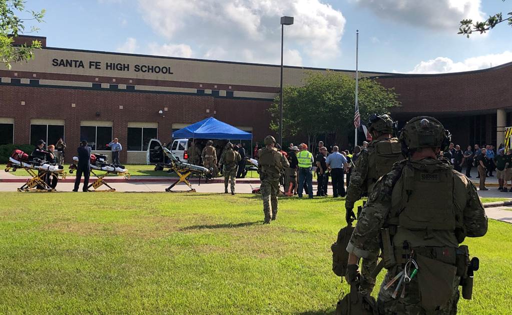 Tiroteo en secundaria de Texas deja entre 8 y 10 muertos, informa Sheriff