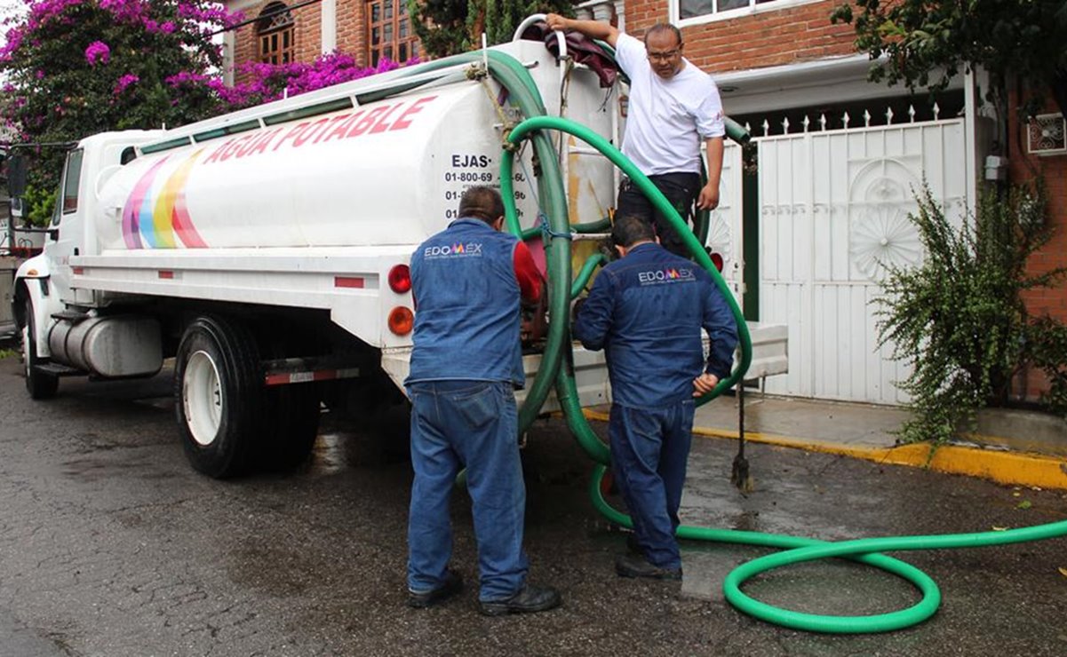 Mantenimiento en red hidráulica afecta 13 municipios en Edomex