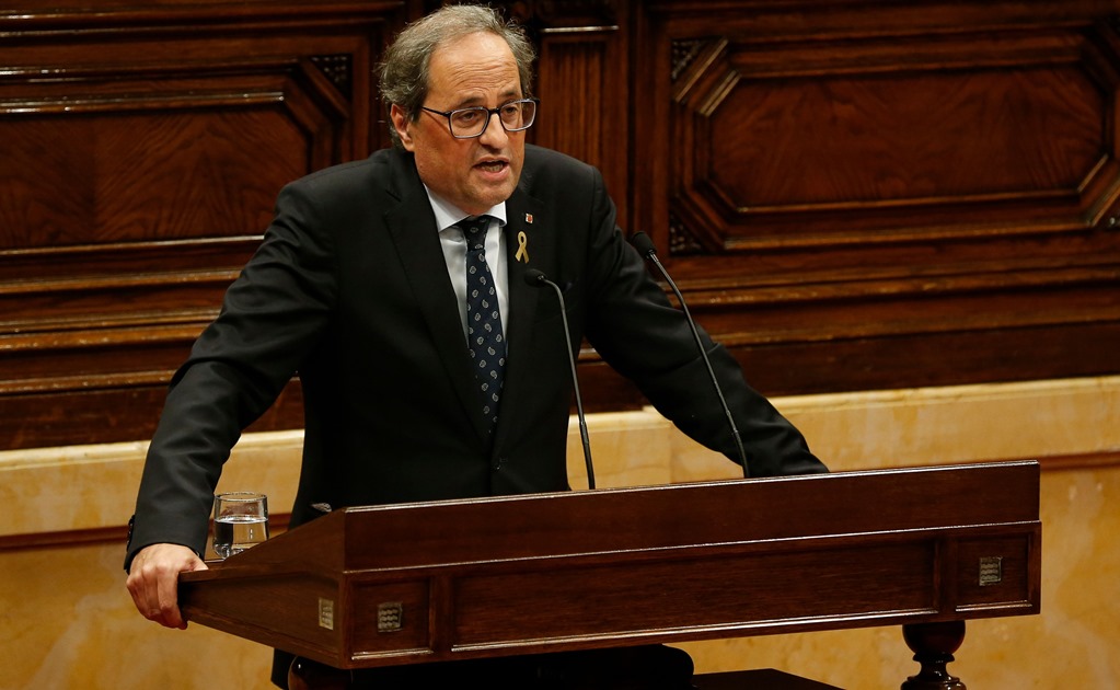 ​Presidente de Cataluña amenaza con retirar apoyo en Parlamento a Pedro Sánchez
