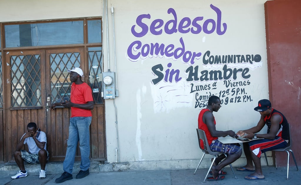 Comedores de Sedesol atienden a migrantes de Haití y el Congo