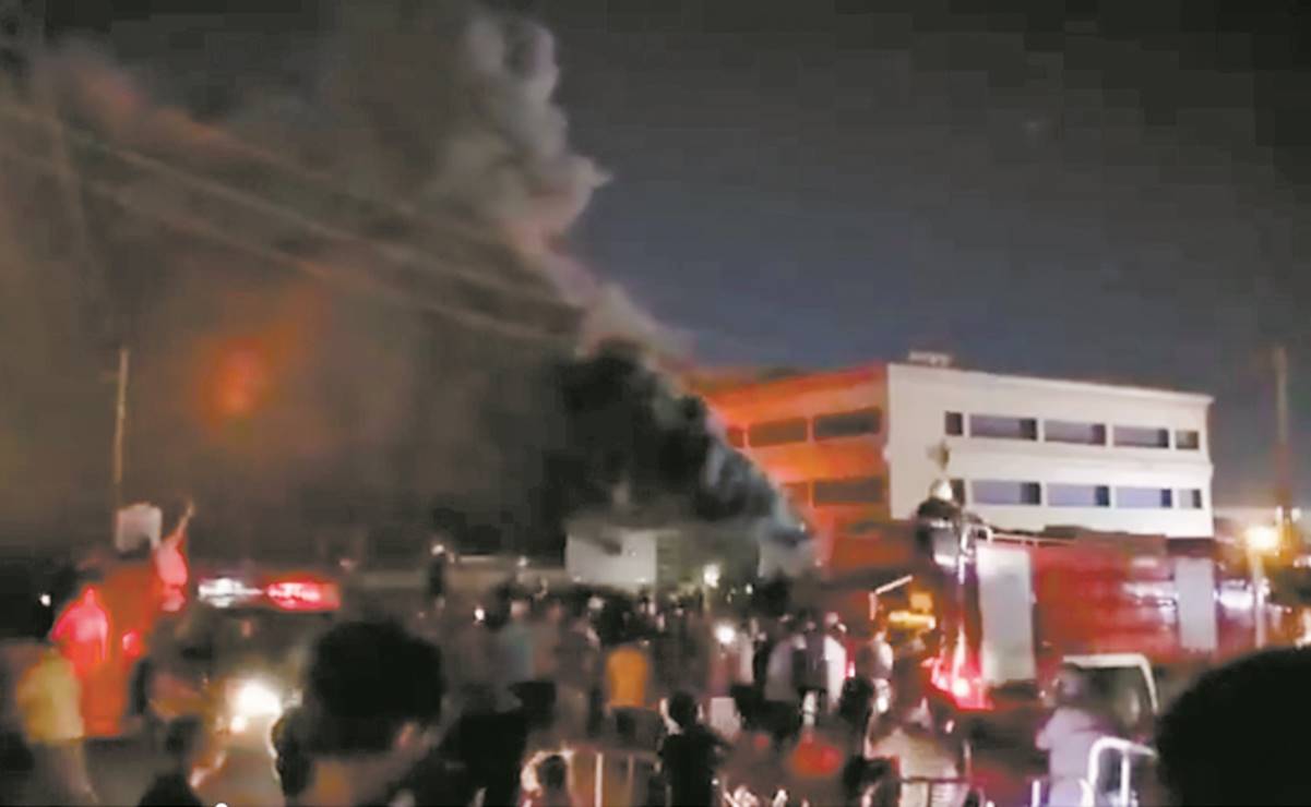 Incendio en unidad anti-Covid de hospital iraquí mata a decenas