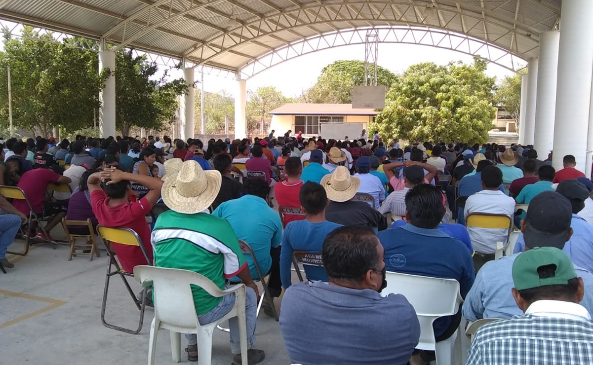 Bajo blindaje, pueblo ikoots de Oaxaca decide si revoca mandato a autoridades