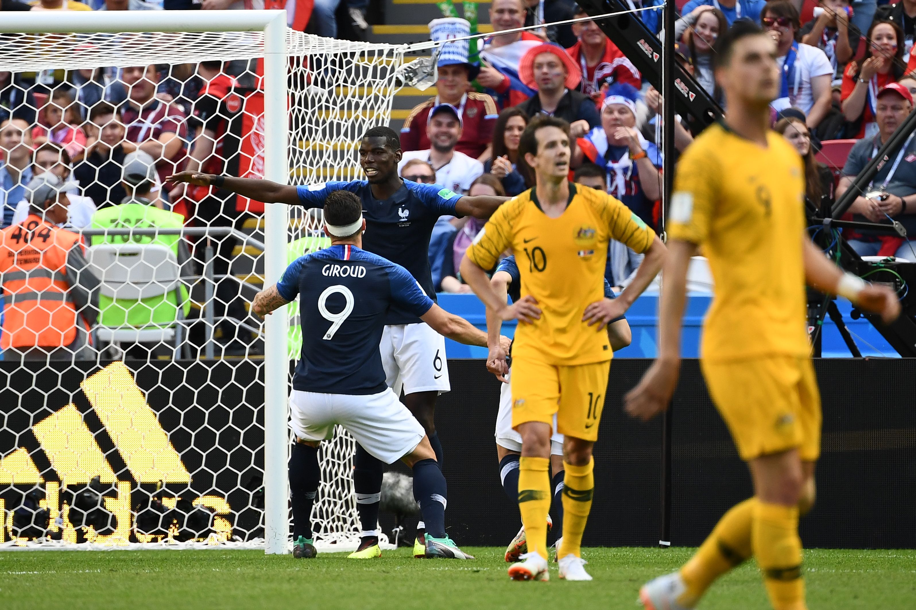Histórico triunfo de Francia sobre Australia