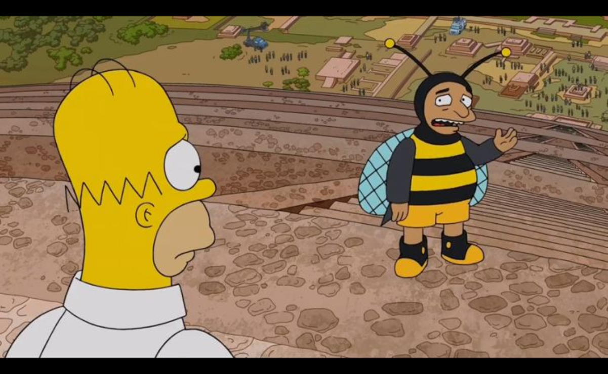 Por qué Los Simpson pidieron permiso al INAH para animar la Pirámide del Sol? Esto se sabe