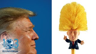 Este es el cepillo para limpiar baños con la cara de Donald Trump que se hizo viral