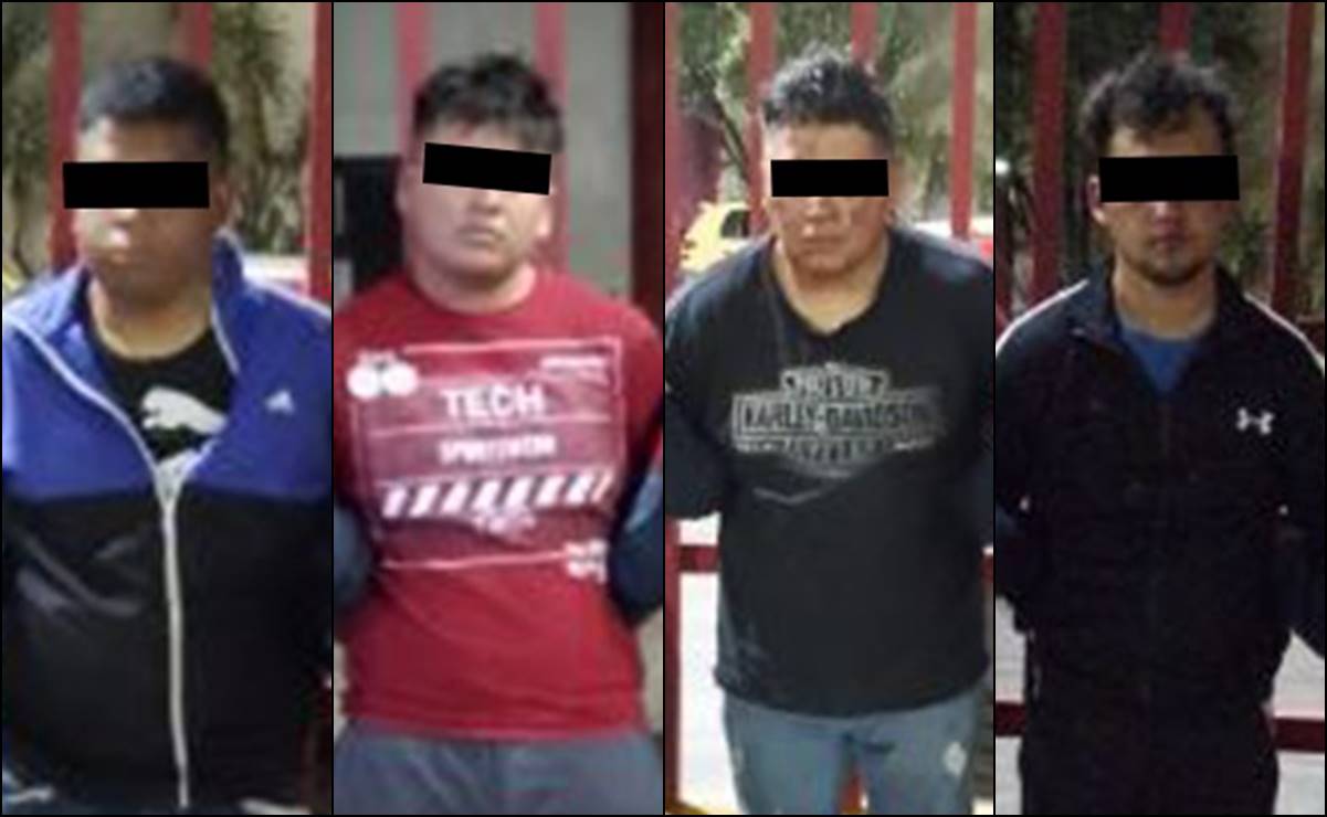 Caen 5 hombres que asaltaron y secuestraron a chofer y copiloto de una camioneta de carga en Azcapotzalco