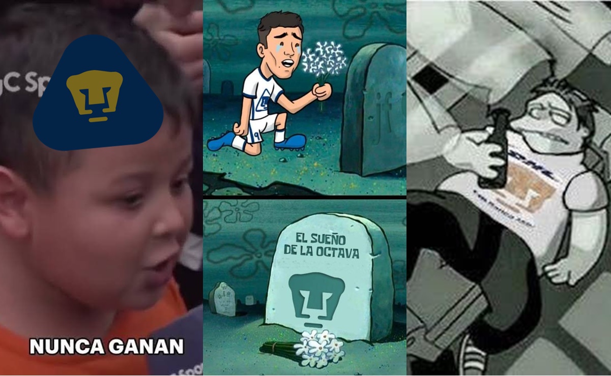 Pumas se roba los memes al ser goleado por el Toluca