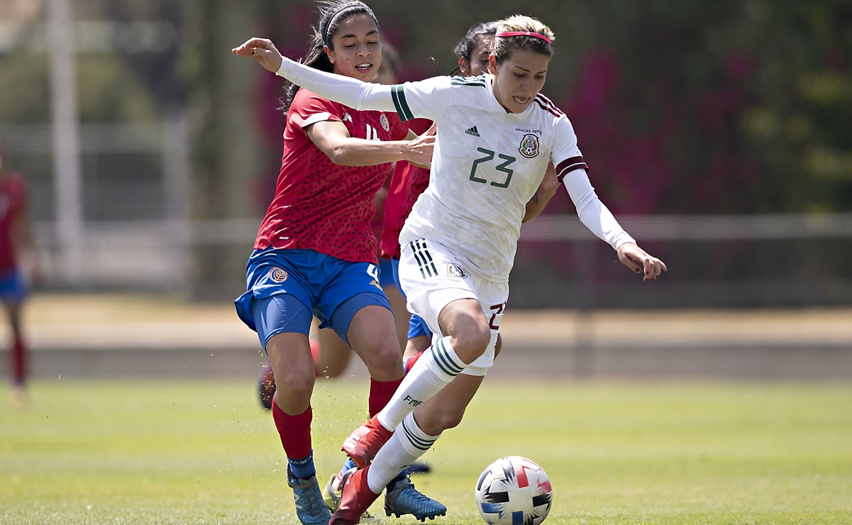 La Selección Mexicana Femenil empata en su segundo partido frente a Costa Rica