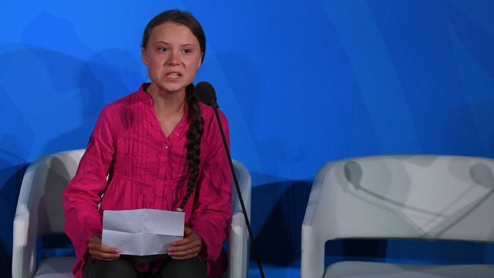 El desafiante discurso de la joven activista Greta Thunberg ante los líderes mundiales en la ONU