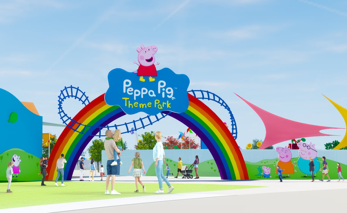 Cuánto costará visitar el nuevo parque temático de Peppa Pig