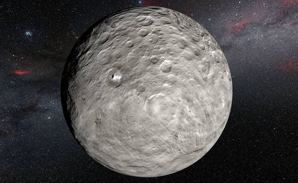 Hallan cambios extraños en puntos brillantes de Ceres
