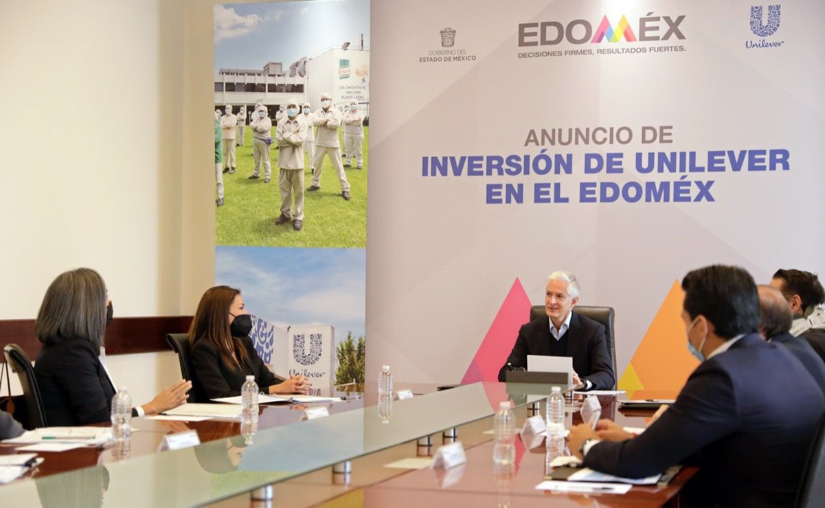 Alfredo del Mazo anuncia inversión por 5 mil 540 mdp de empresa de productos alimenticios