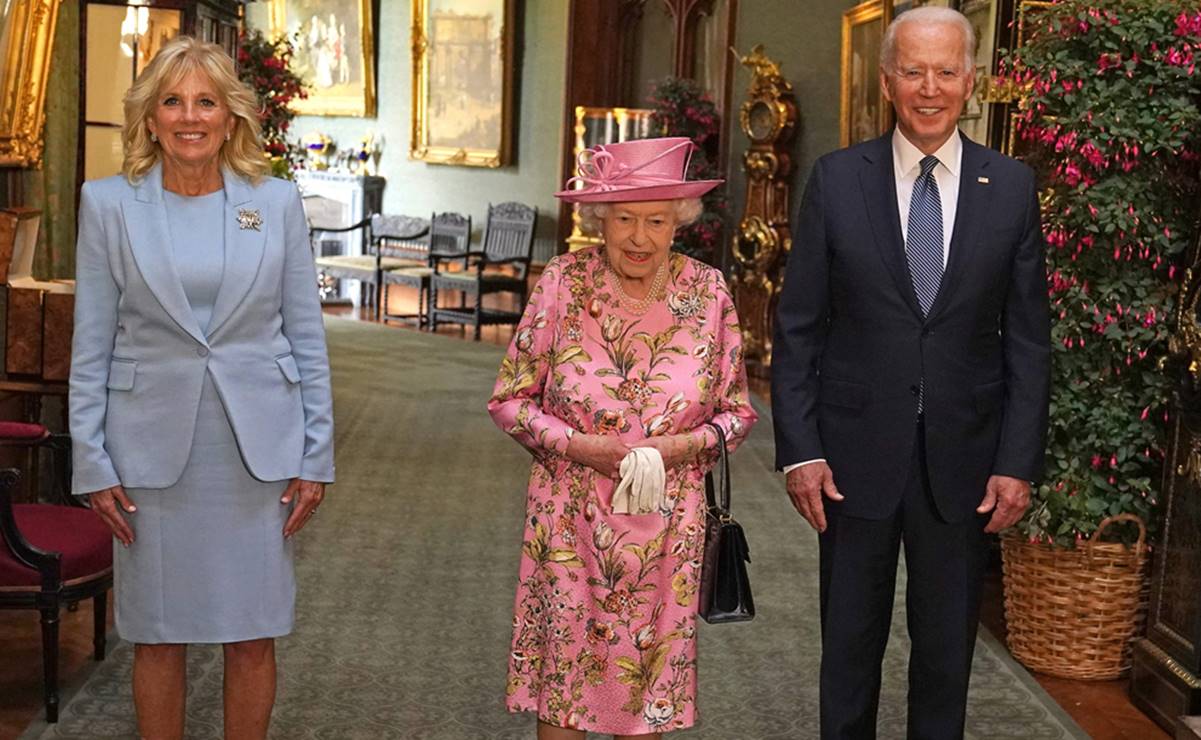 Reina Isabel II recibe en el Castillo de Windsor a Joe Biden y su esposa 