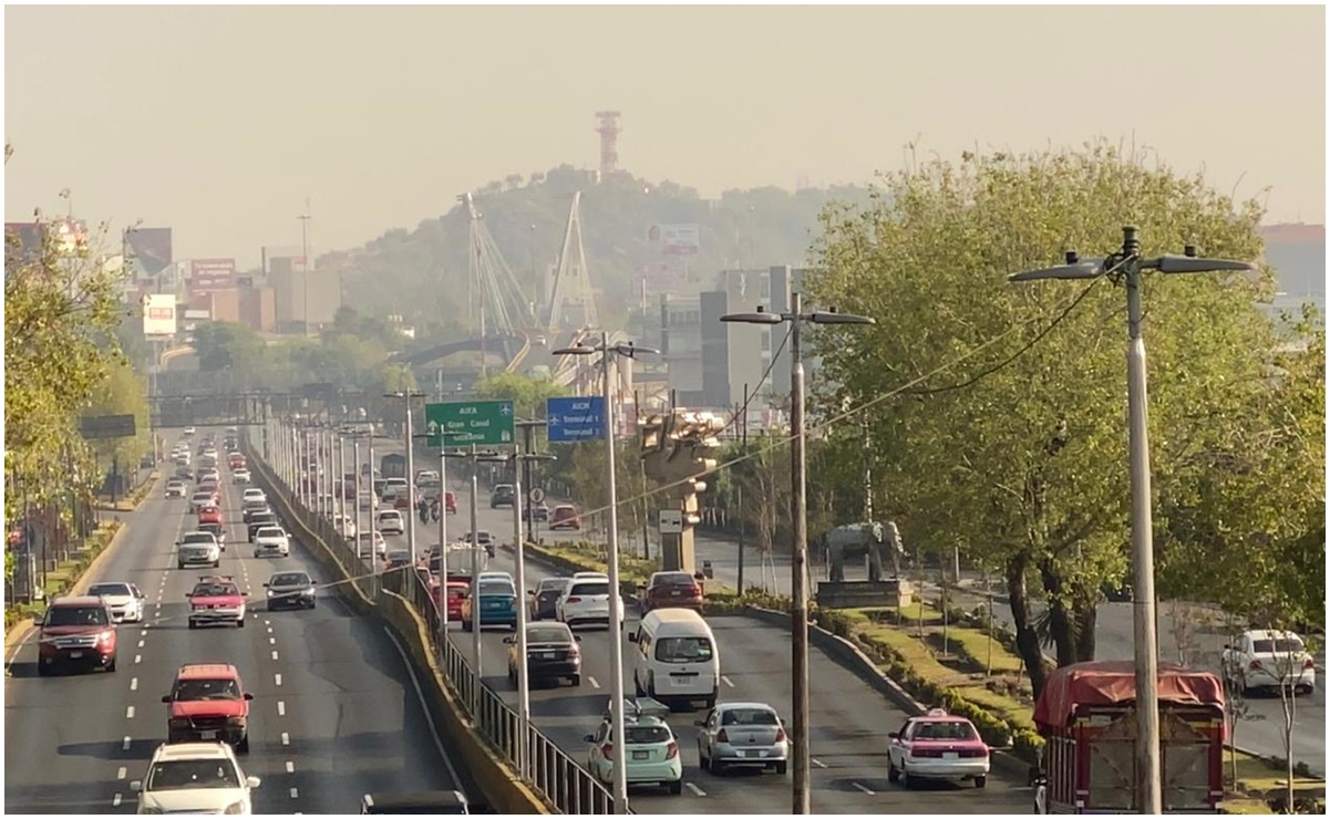 CDMX amanece con mala calidad del aire este 6 de junio