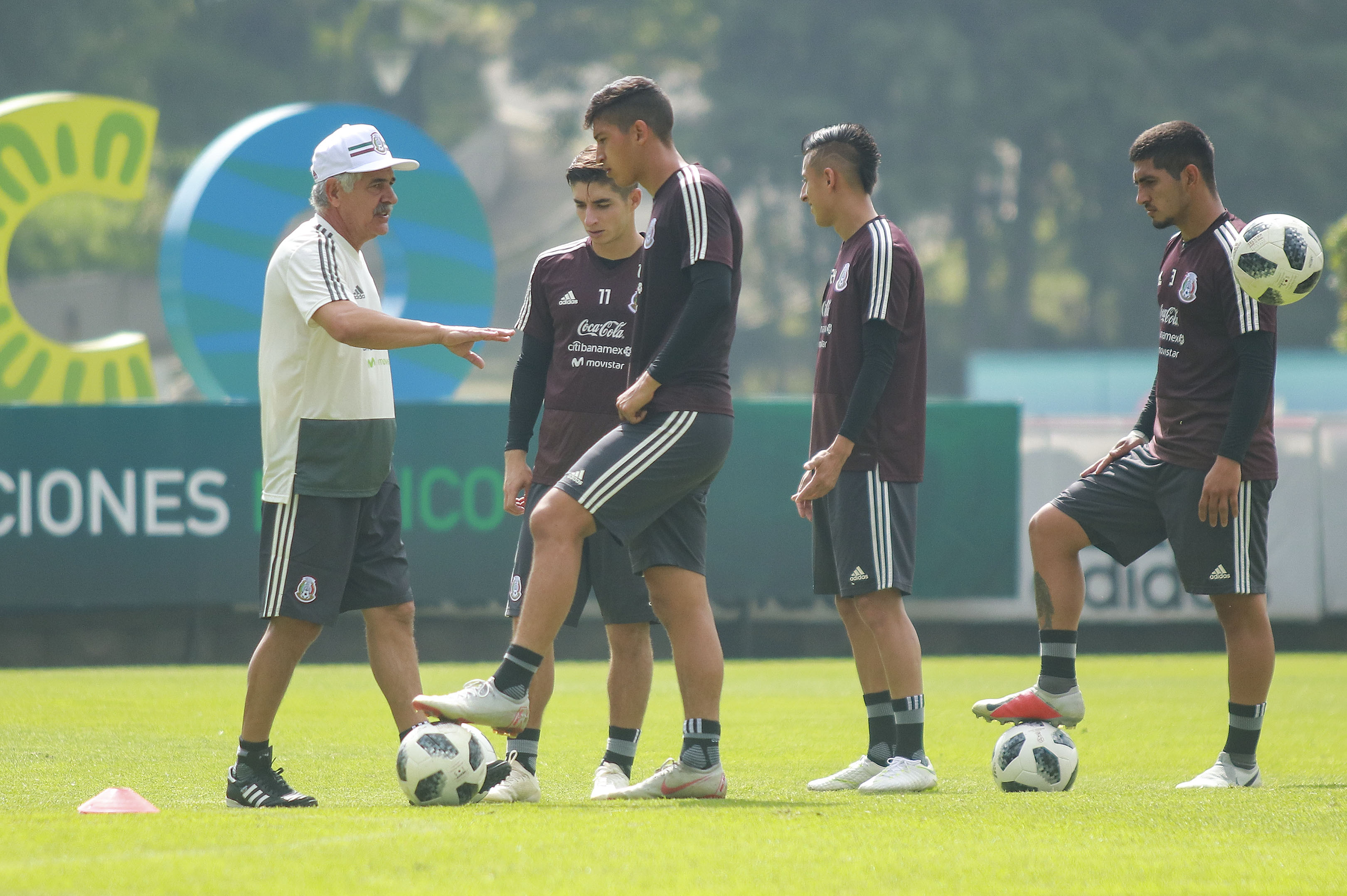 Selección Mexicana todavía trabaja con equipo incompleto