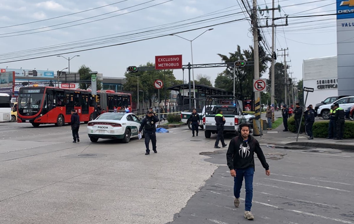 Mujer muere atropellada por transporte público en la colonia Nueva Vallejo de la GAM; detienen a chofer