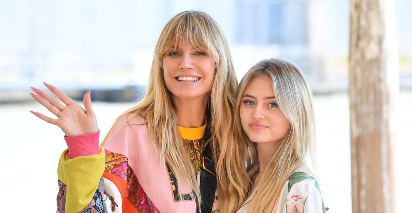 Heidi Klum, de 49 años, y su hija Leni, de 18, posan en lencería