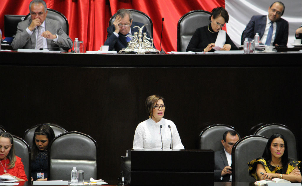 Rosario Robles comparece por glosa del Sexto Informe de Gobierno