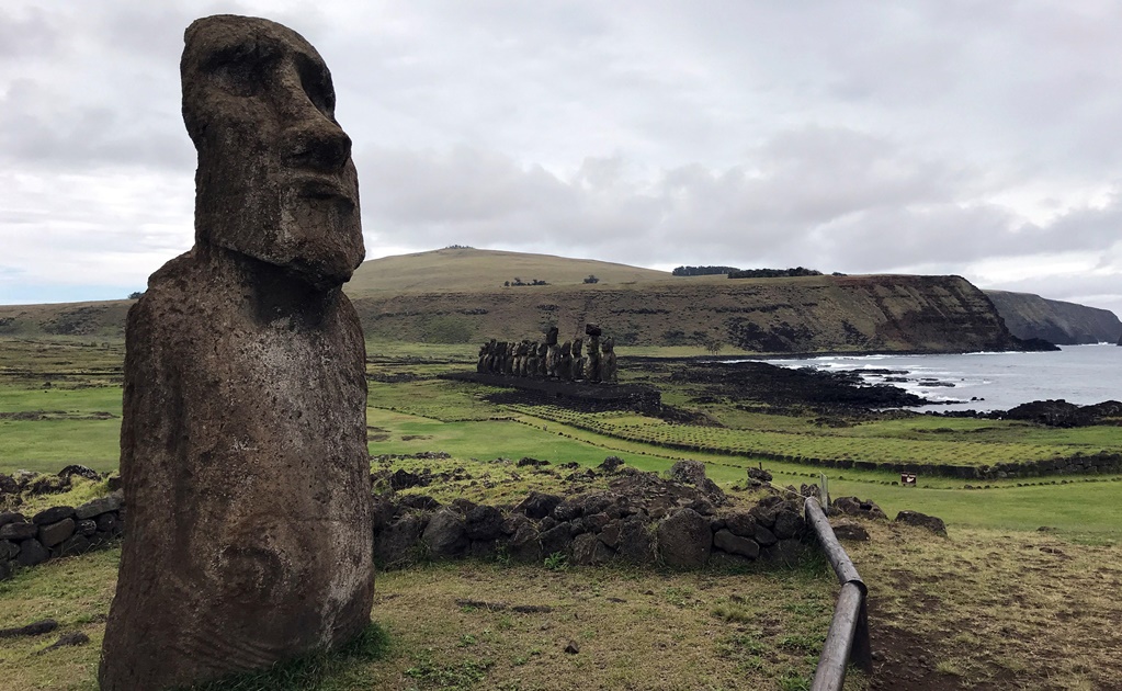 Localidad chilena devolverá su moái a la Isla de Pascua