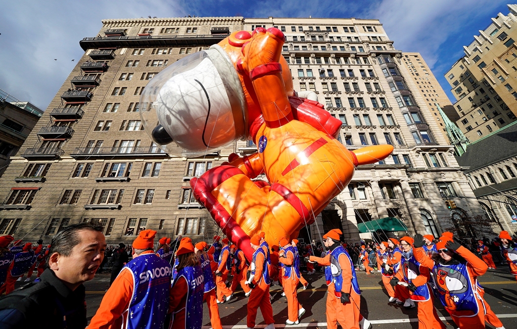 Así se vivió el tradicional desfile de Día de Acción de Gracias en Nueva York