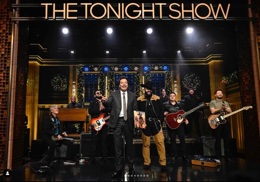 Así llevó Carín León su “Primera Cita” a The Tonight Show de Jimmy Fallon; “arriba México”