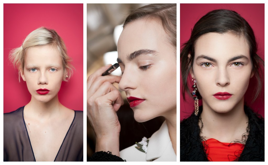 Looks de maquillaje de Dior Couture SS 2016