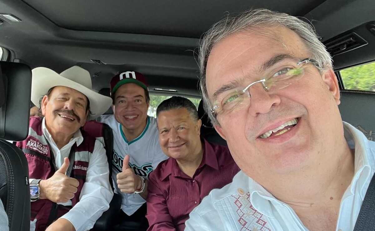 Ebrard acude a campaña de Guadiana en Coahuila 