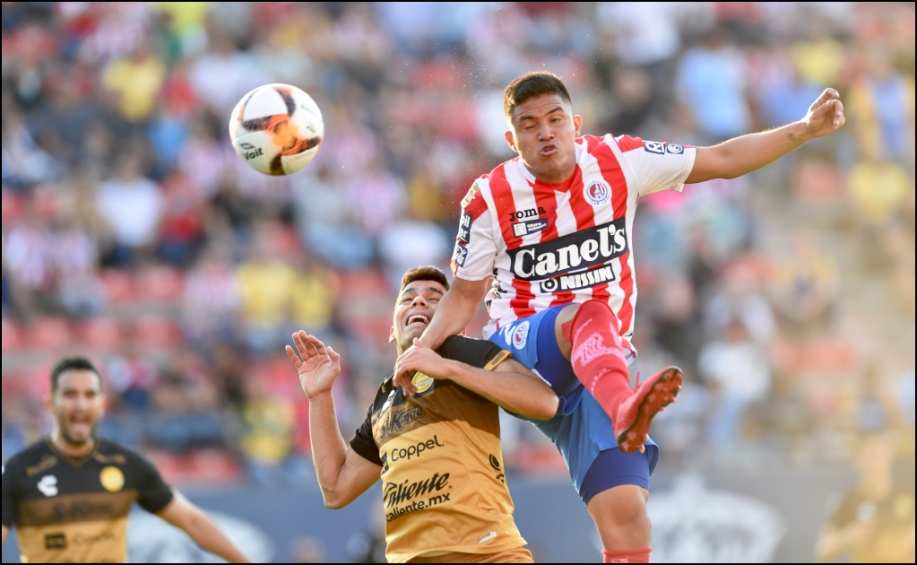 Atlético de San Luis y Dorados empatan a dos goles