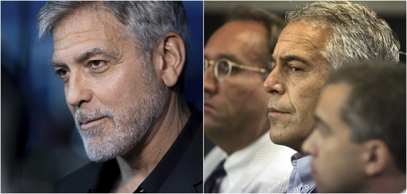 George Clooney es mencionado en escándalo del pederasta Jeffrey Epstein