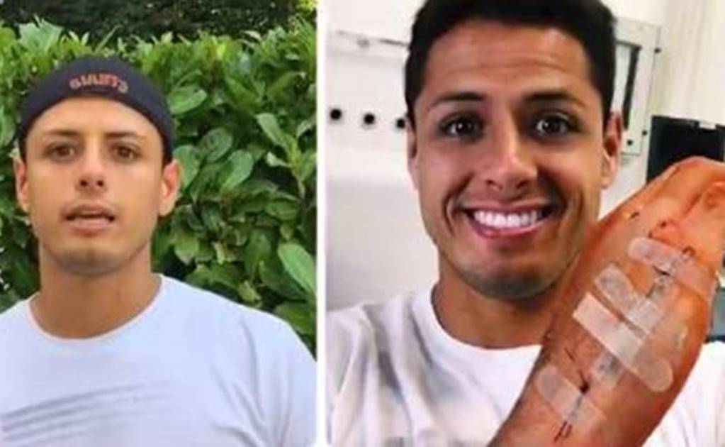 'Chicharito' grateful for support after surgery
