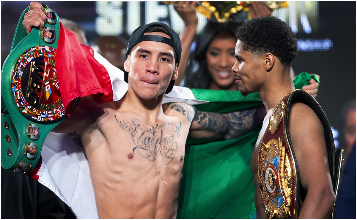 Óscar Valdez enfrenta a Shakur Stevenson; busca ser el mejor superpluma