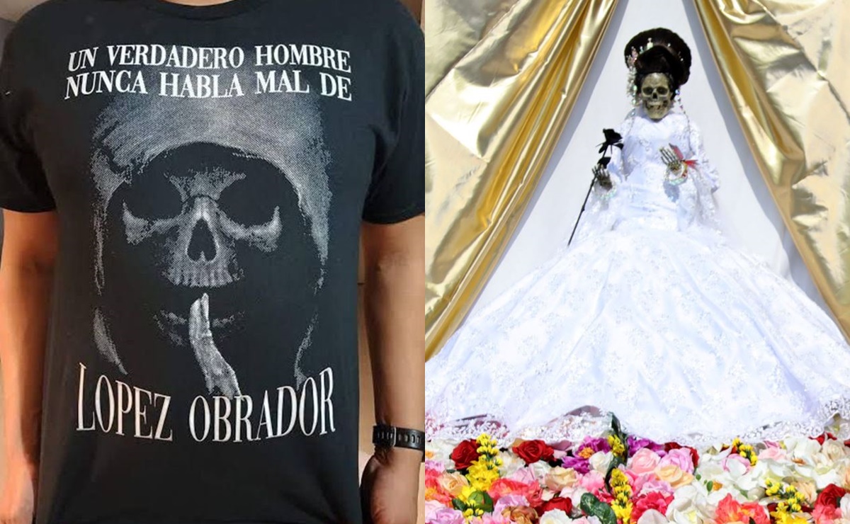 ¿Cuál es el origen de la Santa Muerte, imagen de culto que se utilizó en playera pro AMLO?