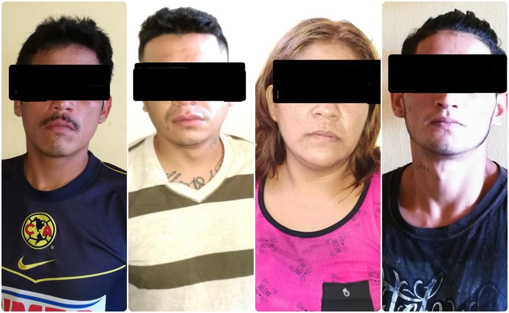 Detienen a cuatro pandilleros en Chiapas