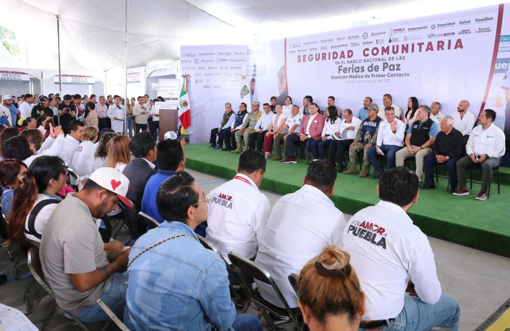 Gobierno de México y de Puebla trabajan por la seguridad con bienestar ...