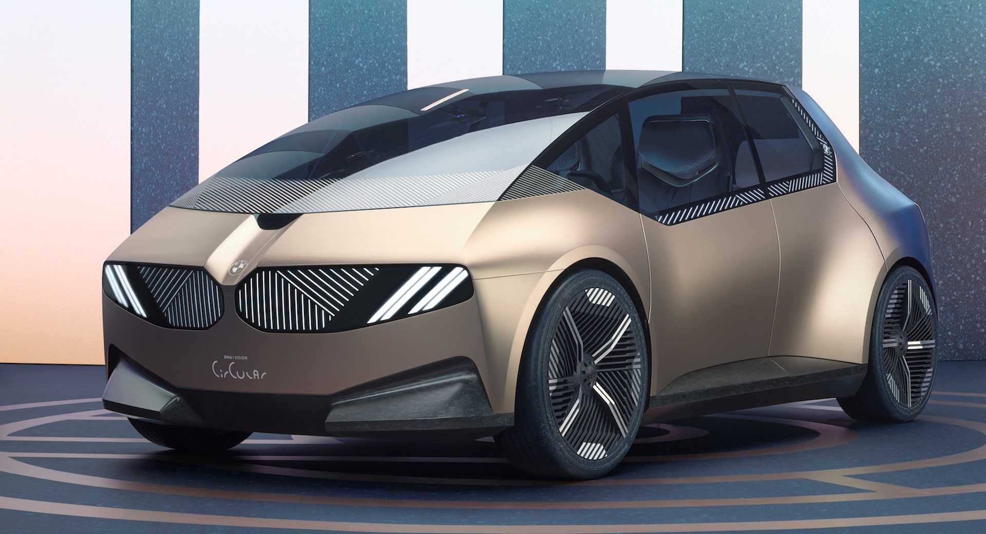 Múnich 2021: BMW i Vision Circular, un auto hecho 100 por ciento con materiales reciclados