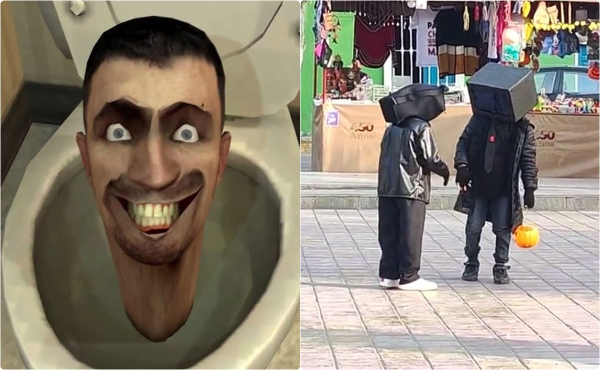 ¿Qué tiene que ver "Skibidi Toilet" con los disfraces de bocinas y videocámaras en niños? 