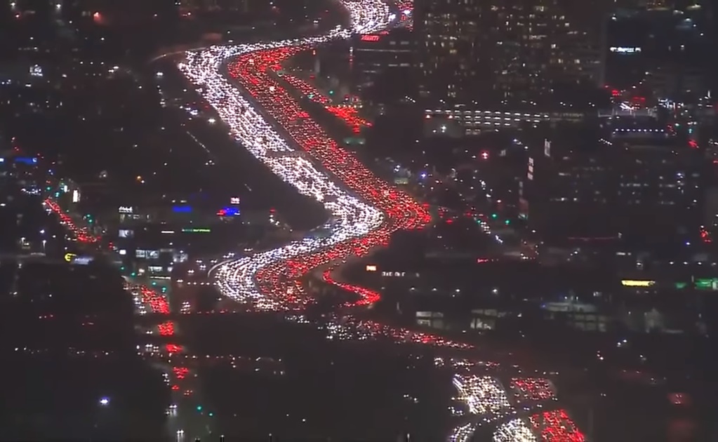 Captan tráfico en Los Ángeles por Acción de Gracias