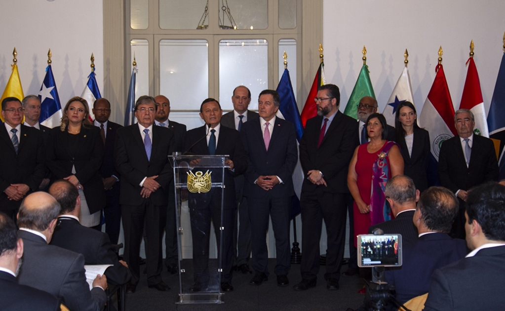 Grupo de Lima se opone a intervención armada en Venezuela, asegura canciller de Perú