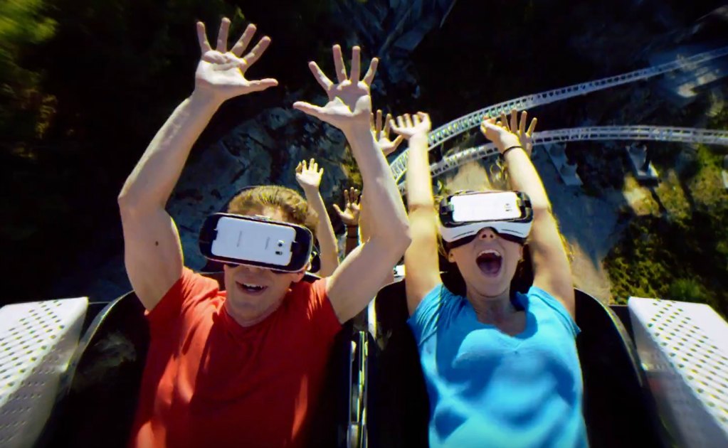 Samsung y Six Flags crean primeras montañas rusas en realidad virtual