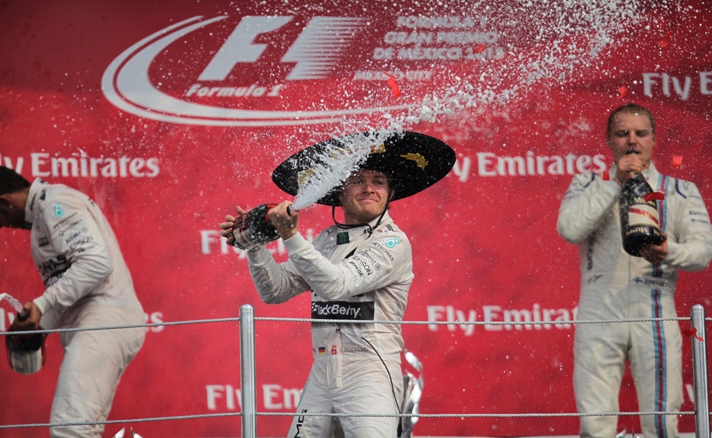 Peña Nieto felicita a Nico Rosberg