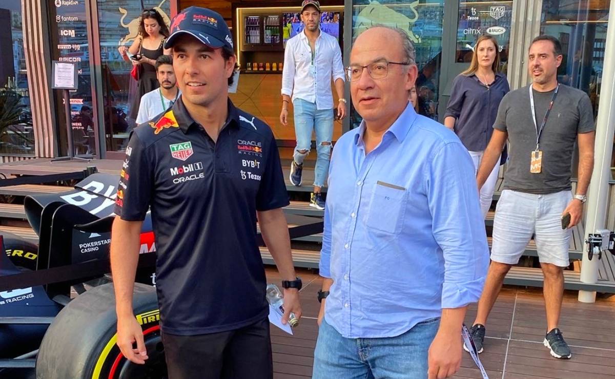 "Calderón fue el primer presidente en apoyar a Checo"