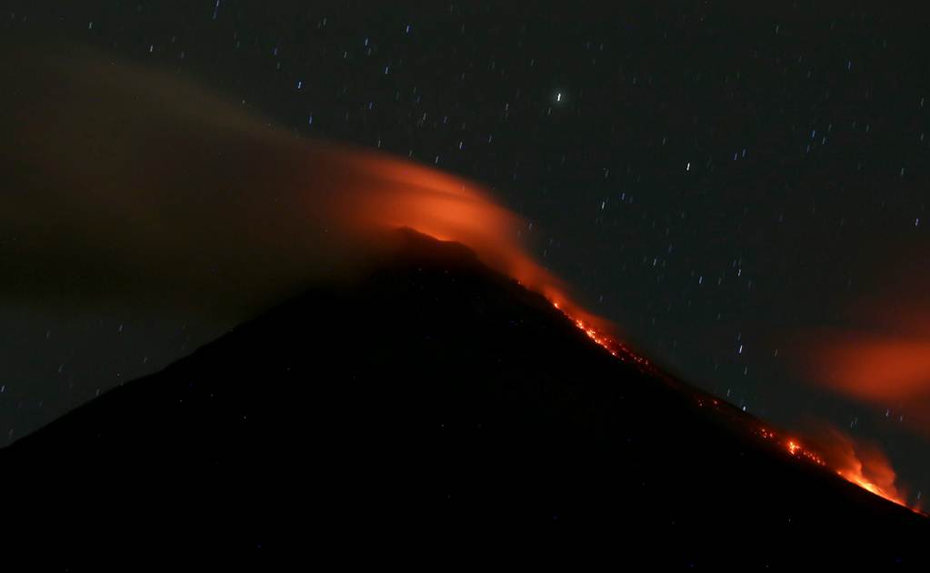 Registro de actividad del Volcán de Colima data del siglo XVI