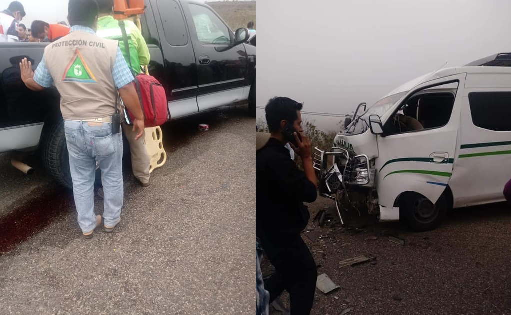 Camión con centroamericanos se accidenta en Chiapas; huyen heridos