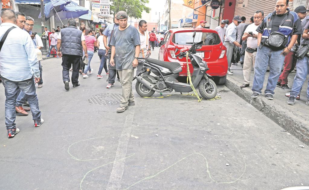 Comerciantes del Eje Central viven con miedo 