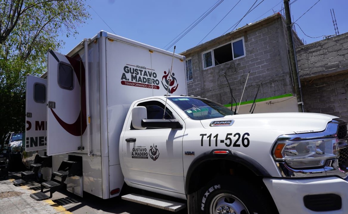 Gustavo A. Madero instala unidades médicas móviles para atender a vecinos afectados por olor a combustible