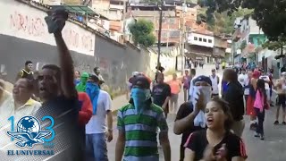 Registran disturbios en Caracas tras detención de militares rebeldes